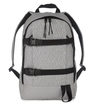 Armani Exchange Alloy Heather Rubber Nylon Backpacks Armani Exchange Alloy Heather Rubber Nylon Backpacks