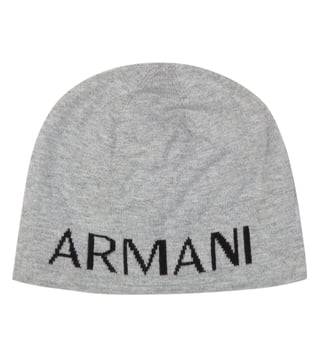 Armani Exchange Alloy Heather Bc06 Knit Logo Print Beanie Armani Exchange Alloy Heather Bc06 Knit Logo Print Beanie