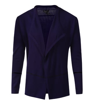 Armani Exchange Purple Full Sleeves Sweater Armani Exchange Purple Full Sleeves Sweater