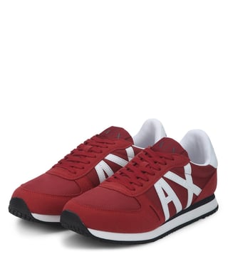Armani Exchange Chili Pepper Retro Logo Sneakers Armani Exchange Chili Pepper Retro Logo Sneakers