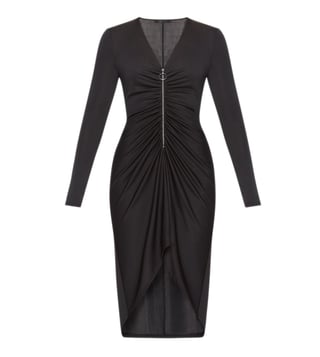 BCBG Maxazria Black Debby Knit City Dress BCBG Maxazria Black Debby Knit City Dress