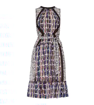 BCBG Maxazria Multicolor Paisley Print Kirbie Dress BCBG Maxazria Multicolor Paisley Print Kirbie Dress