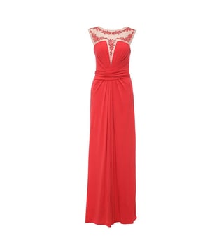 BCBG Maxazria Red Eris Knit Evening Dress BCBG Maxazria Red Eris Knit Evening Dress