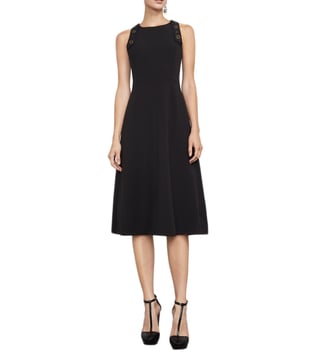 BCBG Maxazria Black Chloey Woven City Dress BCBG Maxazria Black Chloey Woven City Dress