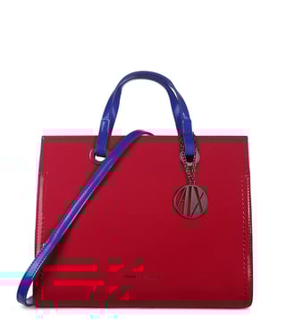 Armani Exchange Red Mini Reversible Satchel Armani Exchange Red Mini Reversible Satchel