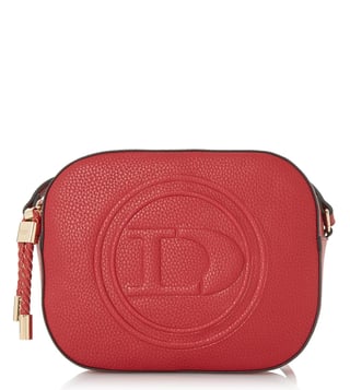 Dune London Red Debossyy Cross Body Bag Dune London Red Debossyy Cross Body Bag