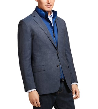 Brooks Brothers Blue Regent Fit Hopsack Sport Coat Brooks Brothers Blue Regent Fit Hopsack Sport Coat
