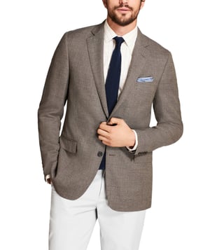 Brooks Brothers Brown Regent Fit Hopsack Sport Coat Brooks Brothers Brown Regent Fit Hopsack Sport Coat
