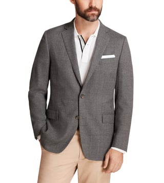Brooks Brothers Grey Regent Fit Hopsack Sport Coat Brooks Brothers Grey Regent Fit Hopsack Sport Coat