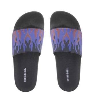 Diesel Black A-Lohaa SA-Maral Slide Flip-Flops Diesel Black A-Lohaa SA-Maral Slide Flip-Flops
