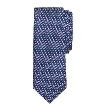 Brooks Brothers Navy Airplane Printed Tie Brooks Brothers Navy Airplane Printed Tie