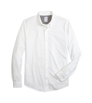 Brooks Brothers White Supima Oxford Shirt Brooks Brothers White Supima Oxford Shirt