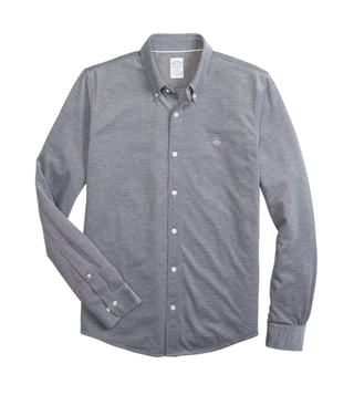Brooks Brothers Navy Supima Oxford Shirt Brooks Brothers Navy Supima Oxford Shirt