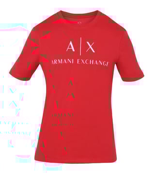 Armani Exchange Chili Pepper Crew Neck Slim Fit T-Shirt Armani Exchange Chili Pepper Crew Neck Slim Fit T-Shirt