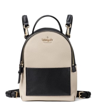 Kate Spade Black & Beige Merry Backpacks Kate Spade Black & Beige Merry Backpacks