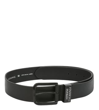 Armani Exchange Nero Logo Buckle Waist Belt Armani Exchange Nero Logo Buckle Waist Belt