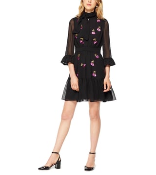 Kate Spade Black Sequin Cherries Dress Kate Spade Black Sequin Cherries Dress