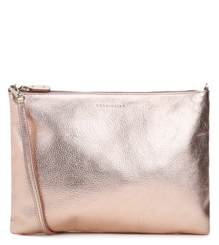 Coccinelle Rose Gold Textured New Best Cross Body Bag Coccinelle Rose Gold Textured New Best Cross Body Bag
