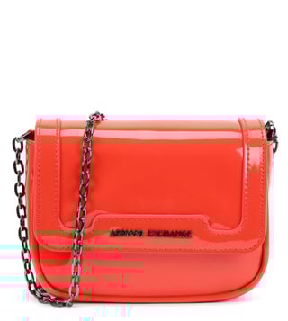 Armani Exchange Poppy Red Small Cross Body Bag Armani Exchange Poppy Red Small Cross Body Bag