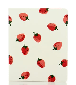 Kate Spade Red Concealed Spiral Strawberry Notebook Kate Spade Red Concealed Spiral Strawberry Notebook