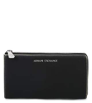 Armani Exchange Nero Half Zip Wallet Armani Exchange Nero Half Zip Wallet