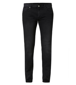 Armani Exchange Black Denim Urban Vibes Slim Jeans Armani Exchange Black Denim Urban Vibes Slim Jeans