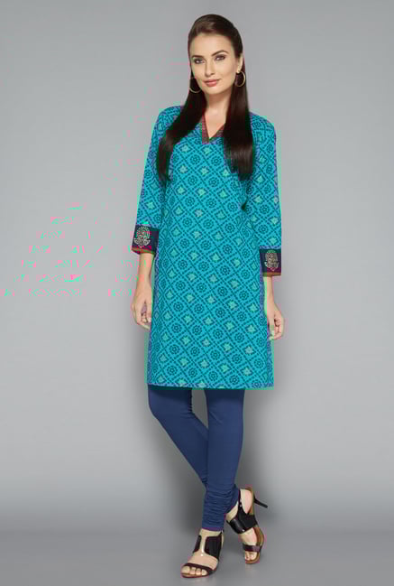 Utsa Navy Churidar Utsa Navy Churidar