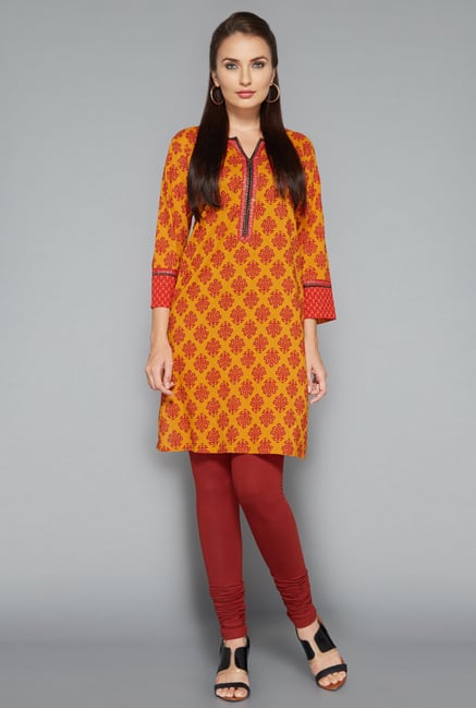 Utsa Brown Lycra Churidar Utsa Brown Lycra Churidar