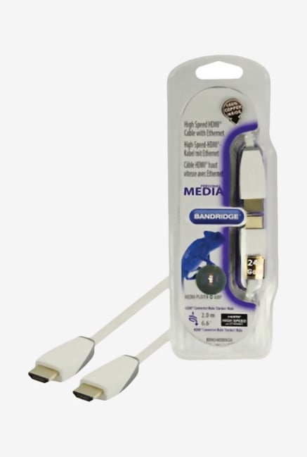 Bandridge BBM34000W20 Cable White Bandridge BBM34000W20 Cable White