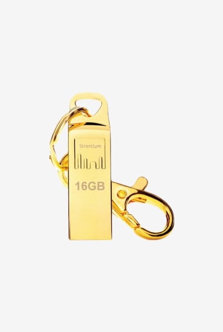Strontium SR16GGDAMMO 16 GB Pen Drive Gold Strontium SR16GGDAMMO 16 GB Pen Drive Gold