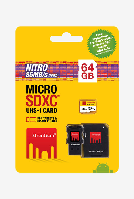 Strontium STRONTIUMNITRO64GB Memory Card Strontium STRONTIUMNITRO64GB Memory Card
