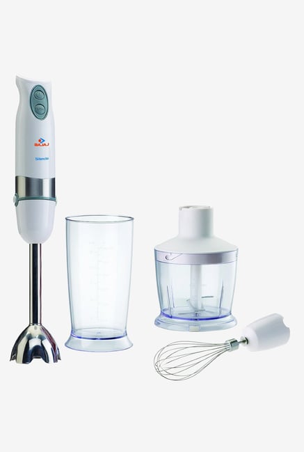 Bajaj Silenico 500-Watt Hand Blender White Bajaj Silenico 500-Watt Hand Blender White