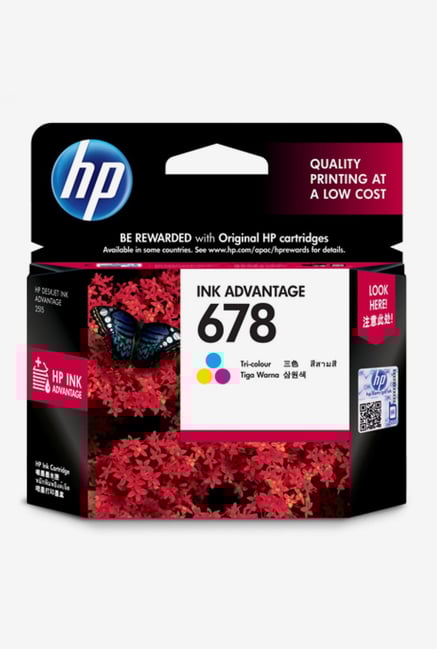 HP 678 Advantage CZ108AA Ink Cartridge Tri-color HP 678 Advantage CZ108AA Ink Cartridge Tri-color