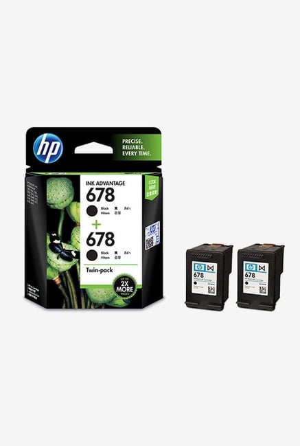 HP 678 2-Pack Advantage CZ107AA Ink Cartridge Black HP 678 2-Pack Advantage CZ107AA Ink Cartridge Black
