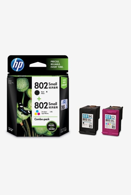 HP 802 Combo-Pack CR312AA Ink Cartridge Black HP 802 Combo-Pack CR312AA Ink Cartridge Black