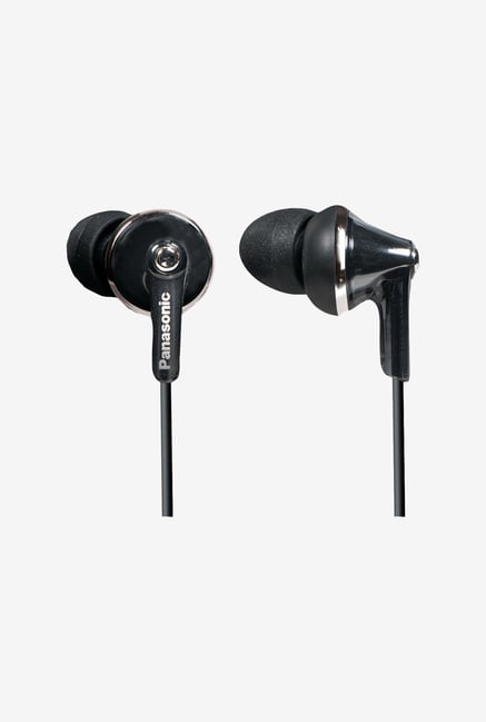 Panasonic RP-HJE190 In the Ear Headphone Black Panasonic RP-HJE190 In the Ear Headphone Black