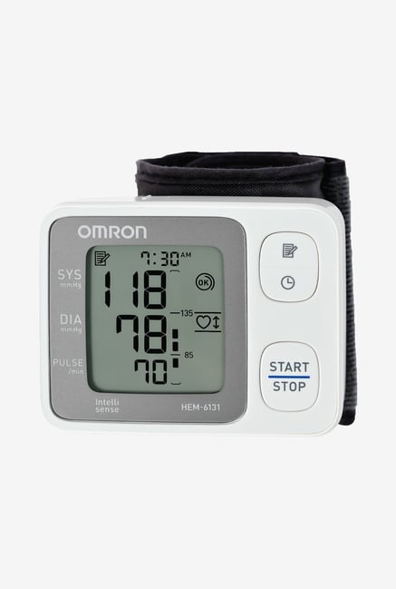 Omron Blood Pressure HEM-6131 Monitor White Omron Blood Pressure HEM-6131 Monitor White