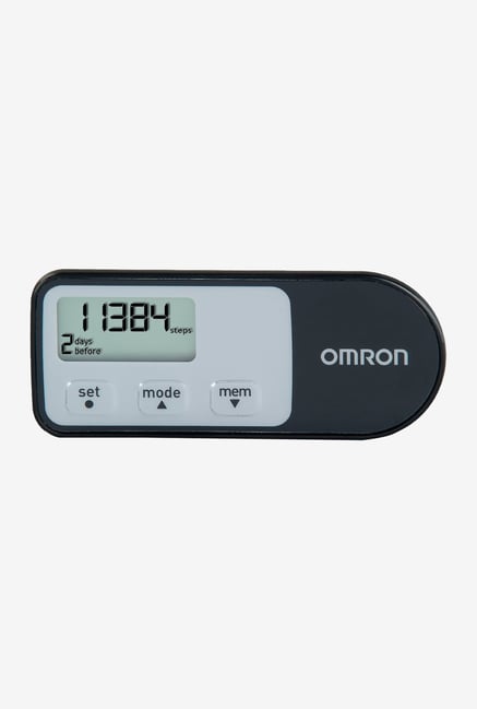 Omron HJ-321-AP Pedometer Black Omron HJ-321-AP Pedometer Black