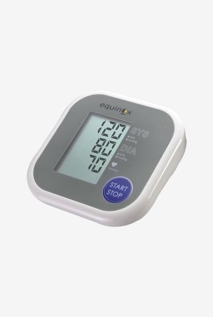 Equinox Blood Pressure EQ100 Monitor White Equinox Blood Pressure EQ100 Monitor White