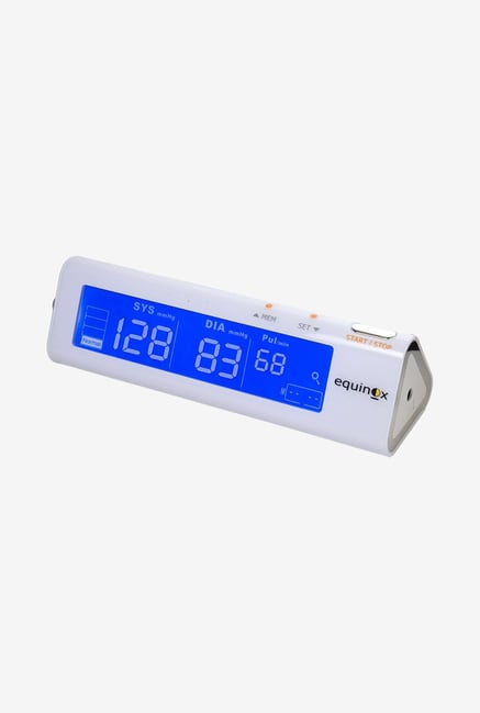 Equinox Blood Pressure EQ102 Monitor White Equinox Blood Pressure EQ102 Monitor White