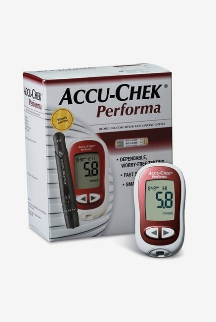 Accu Chek Performa Meter Lancing Device Grey Accu Chek Performa Meter Lancing Device Grey