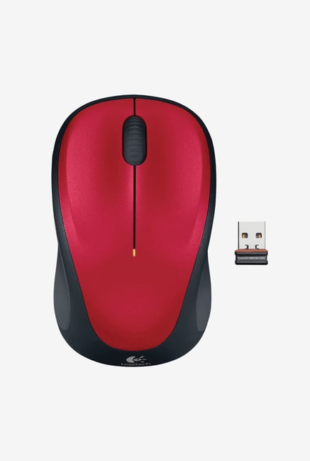 Logitech M235 Wireless Mouse Red Logitech M235 Wireless Mouse Red