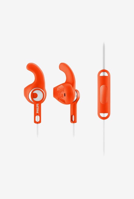 Philips ActionFit Sports SHQ1305OR Headphone Orange Philips ActionFit Sports SHQ1305OR Headphone Orange