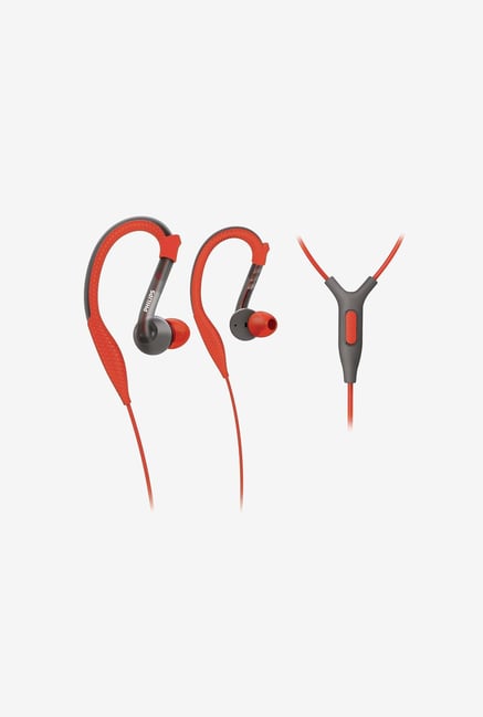 Philips SHQ3205/10 In the Ear Headphone Orange and Grey Philips SHQ3205/10 In the Ear Headphone Orange and Grey