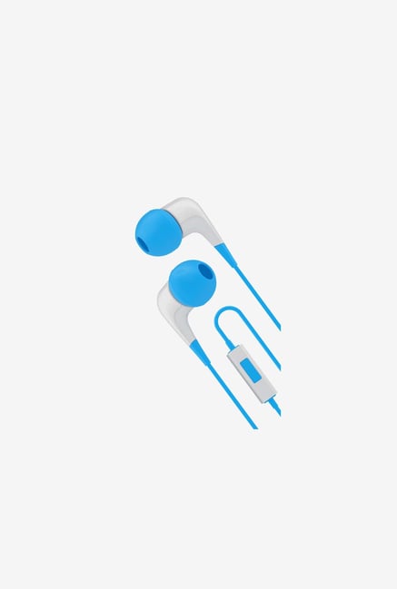 Cygnett CY1720HEWIR In the Ear Headphone White and Blue Cygnett CY1720HEWIR In the Ear Headphone White and Blue