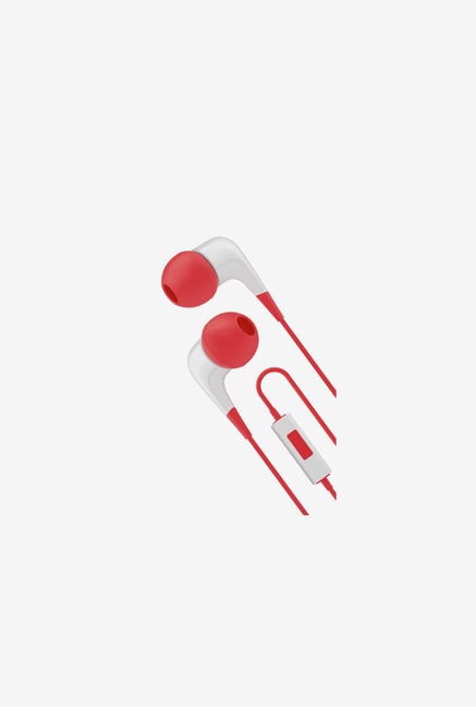 Cygnett CY1721HEWIR In the Ear Headphone White and Red Cygnett CY1721HEWIR In the Ear Headphone White and Red