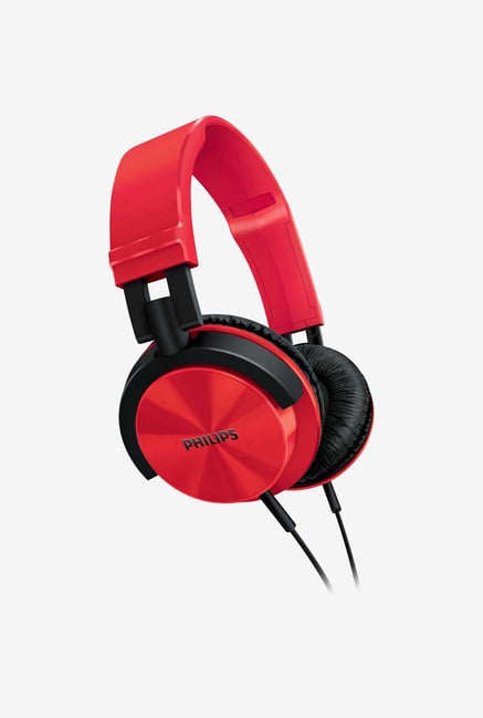 Philips SHL3000RD Over Ear Headphone Red Philips SHL3000RD Over Ear Headphone Red