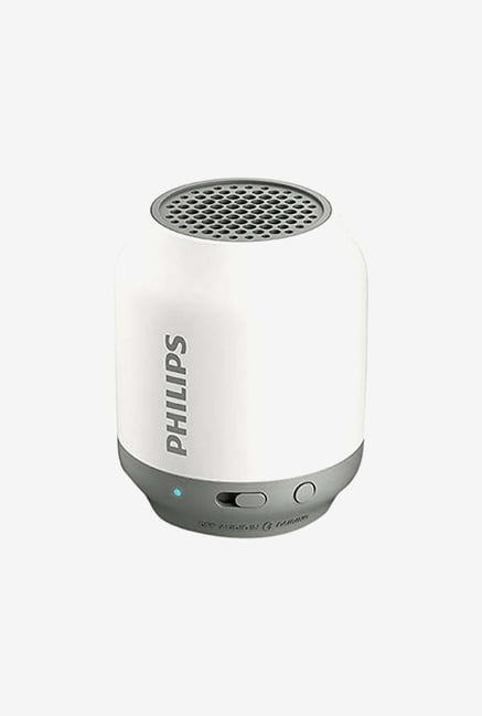Philips BT50W Bluetooth Speaker White and Grey Philips BT50W Bluetooth Speaker White and Grey