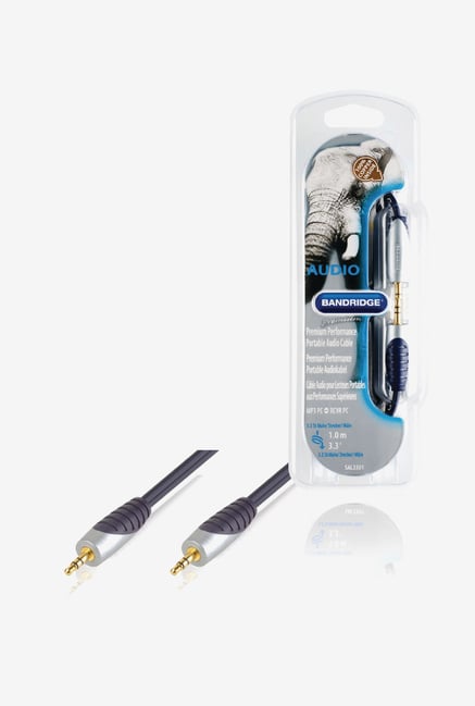 Bandridge SAL3301 Audio Cable Blue Bandridge SAL3301 Audio Cable Blue