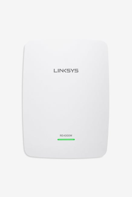 Linksys N600 DUAL-BAND RE4000W-AP Range Extender White Linksys N600 DUAL-BAND RE4000W-AP Range Extender White